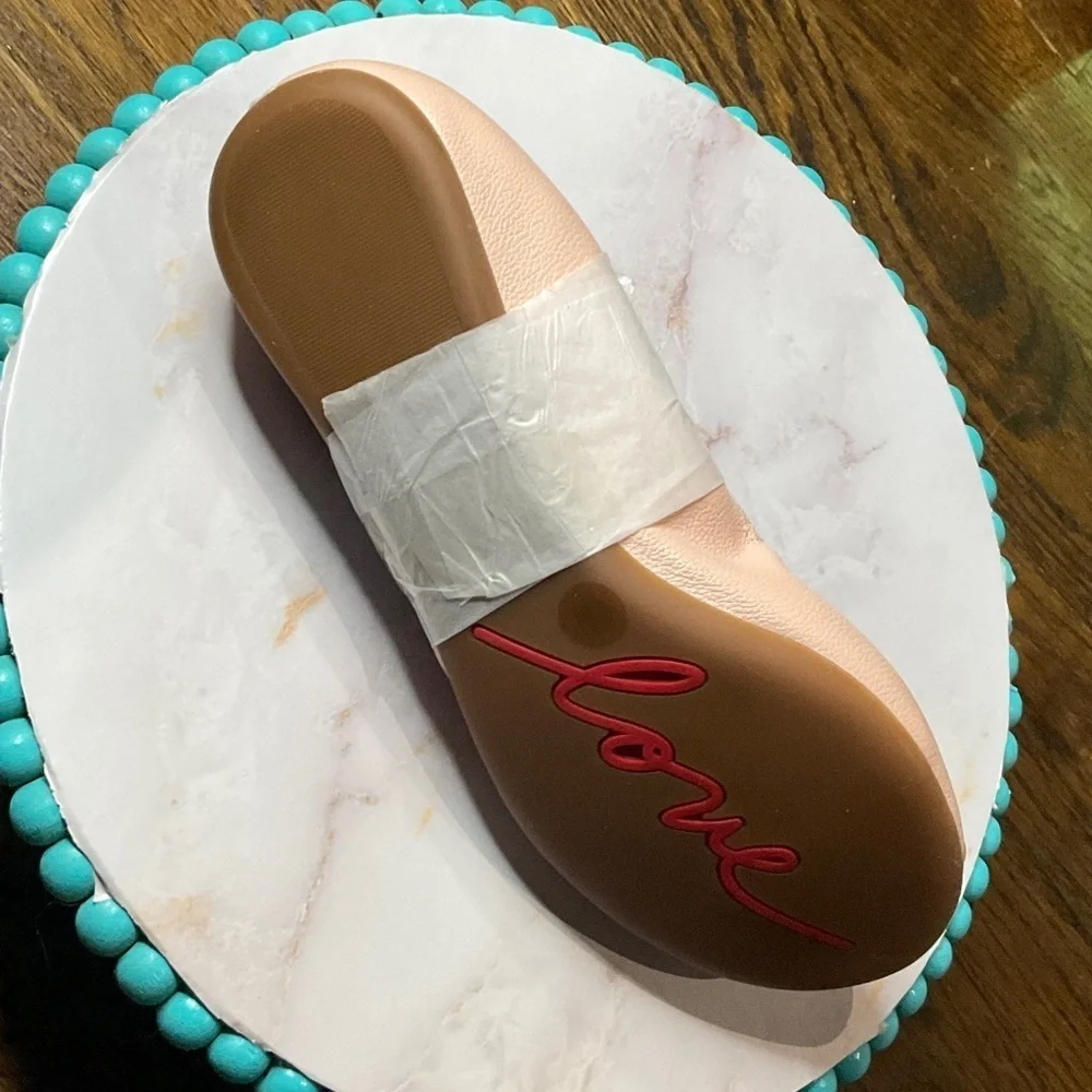 Ellen Degeneres Love Embroidered Flats For Kids